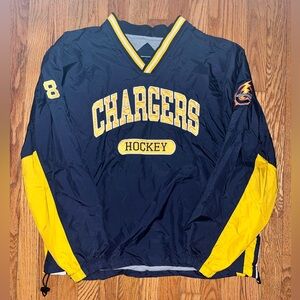 Holloway jacket w patches size xl